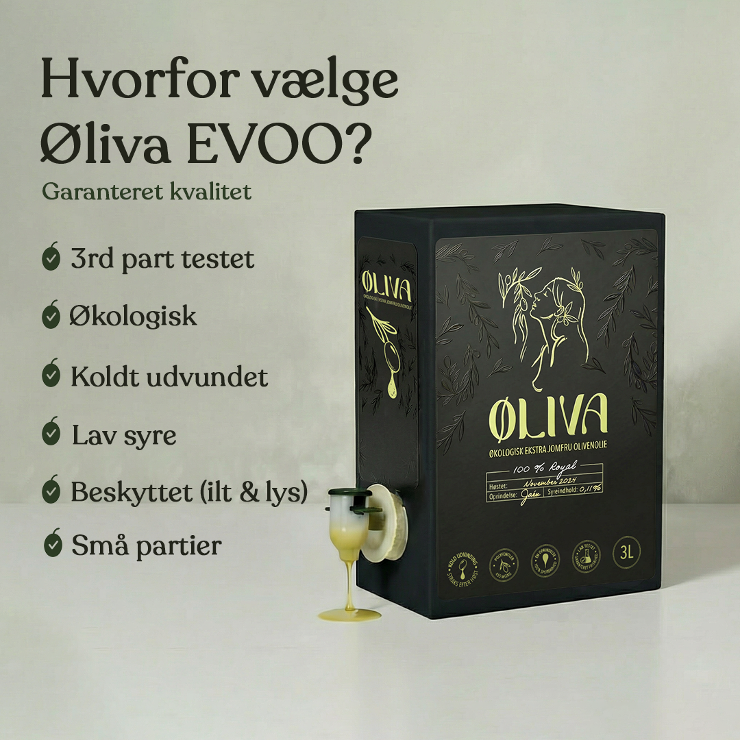 Øliva 3L Økologisk EVOO
