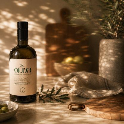Øliva 500ML Picual Øko EVOO: 1.355mg/kg polyfenoler ved tapning