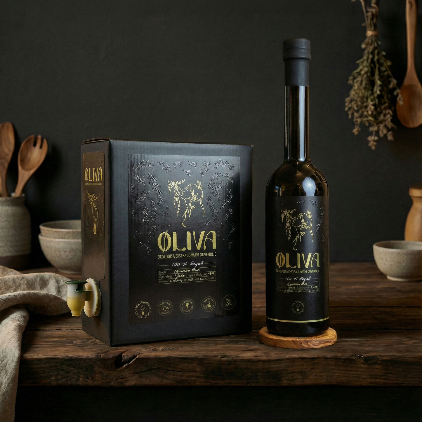 Øliva 3L Økologisk EVOO