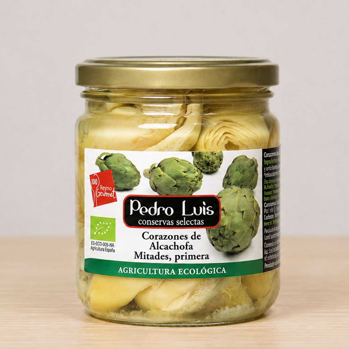 Artiskokhjerter (halve), økologiske