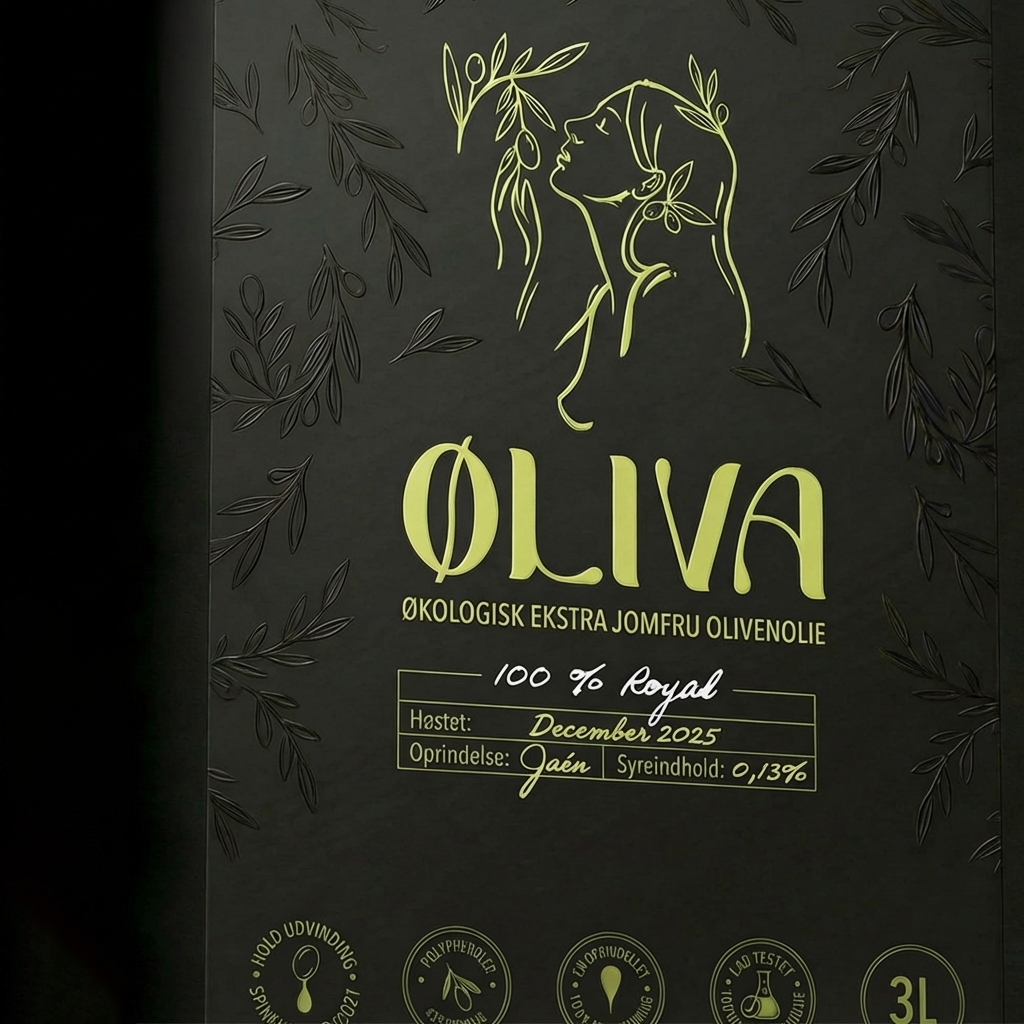 Øliva 3L Økologisk EVOO