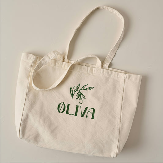 Mulepose af økolgisk bomuld