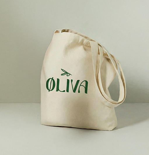 Totebag af organisk bomuld