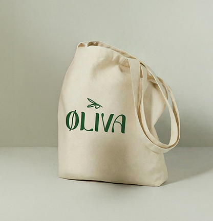 Totebag af organisk bomuld