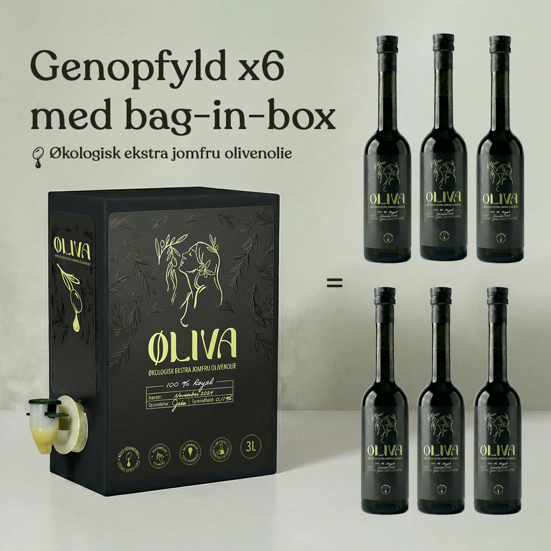 Øliva 3L Økologisk EVOO
